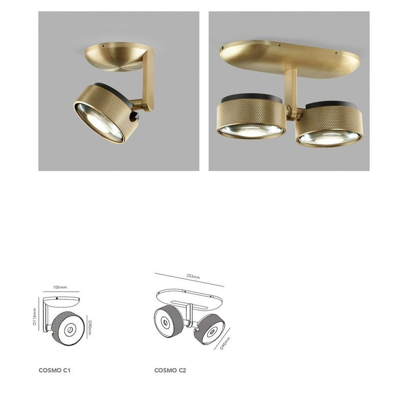 LIGHT POINT COSMO C2 2X10W LED IP20 2700K