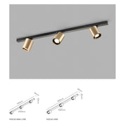LIGHT POINT FOCUS L900 3X6W LED IP20 2700K