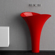 GLASS DESIGN FLOWER EVOLUTION LAVABO FREESTANDING