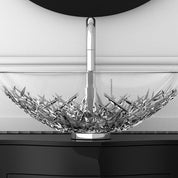 GLASS DESIGN ICE OVAL XL LAVABO