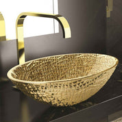 GLASS DESIGN ICE OVAL LUX LAVABO