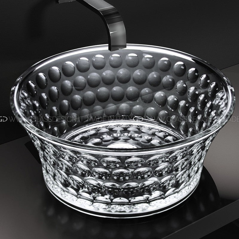 GLASS DESIGN VOLÈ GIOTTO WASHBASIN
