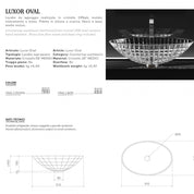 GLASS DESIGN LUXOR OVAL LAVABO