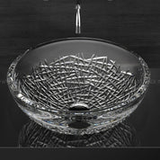 GLASS DESIGN ICE ROUND LAVABO