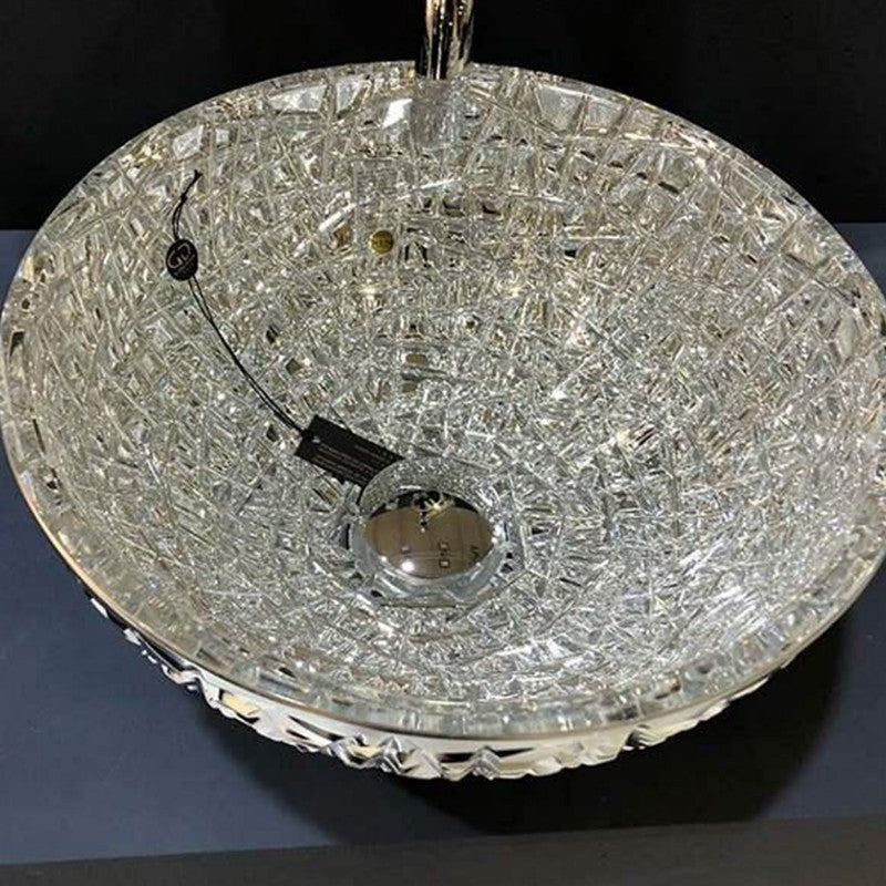 GLASS DESIGN ICE 34 LUX LAVABO