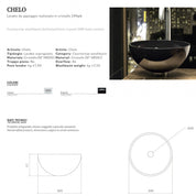 GLASS DESIGN CHELO LAVABO