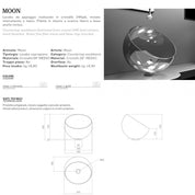 GLASS DESIGN MOON LAVABO