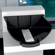 GLASS DESIGN CALLA MURANO BLACK WASHBASIN