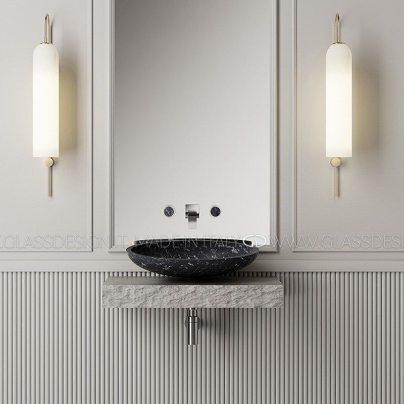 GLASS DESIGN KOOL MAX MARBLE LAVABO