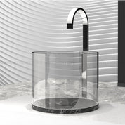 GLASS DESIGN XTREME MARBLE MEDIUM BASIN