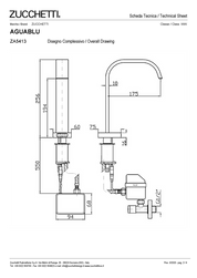 ZUCCHETTI AGUABLU ELECTRONIC BASIN MIXER