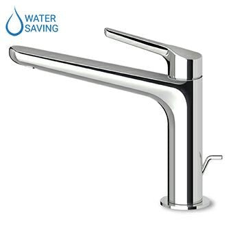 ZUCCHETTI MEDAMEDA MIX BASIN MIXER WITH EXTENDED SPOUT, AERATOR AND WASTE