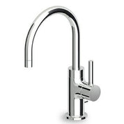 ZUCCHETTI PAN MIX MONOCOMANDO LAVABO CON BOCCA GIREVOLE, AERATORE E SCARICO