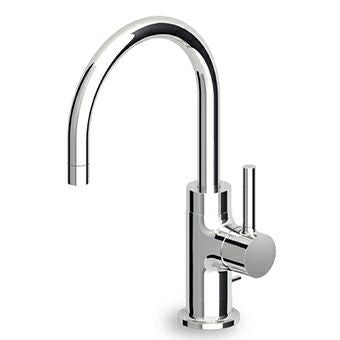 ZUCCHETTI PAN MIX MONOCOMANDO LAVABO CON BOCCA GIREVOLE, AERATORE E SCARICO