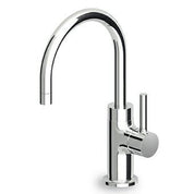 ZUCCHETTI PAN MIX SINGLE LEVER BASIN MIXER WITH SWIVEL SPOUT, AERATOR AND WITHOUT WASTE