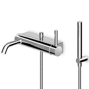 ZUCCHETTI PAN MISCELATORE MONOCOMANDO VASCA/DOCCIA ESTERNO CON DEVIATORE, AERATORE E COMPLETO DOCCIA