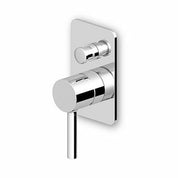 ZUCCHETTI PAN MIX BUILT-IN BATH/SHOWER SINGLE-LEVER MIXER WITH DIVERTER