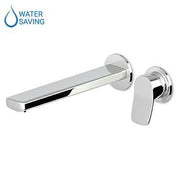 ZUCCHETTI BRIM MIX BUILT-IN BASIN SINGLE LEVER MIXER 225 mm SPOUT TWO HOLES WITH AERATOR