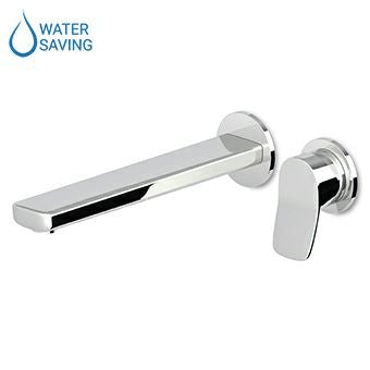 ZUCCHETTI BRIM MIX BUILT-IN BASIN SINGLE LEVER MIXER 225 mm SPOUT TWO HOLES WITH AERATOR