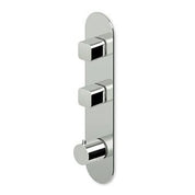 ZUCCHETTI BRIM RECESSED THERMOSTATIC SHOWER MIXER WITH TWO STOPCOCKS