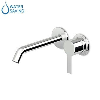ZUCCHETTI GILL MIX SINGLE LEVER WALL-MOUNTED BASIN MIXER L. SPOUT 175 mm TWO HOLES WITH AERATOR