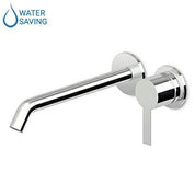 ZUCCHETTI GILL MIX SINGLE LEVER WALL-MOUNTED BASIN MIXER 220 mm SPOUT LENGTH TWO HOLE WITH AERATOR