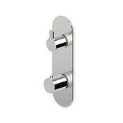 ZUCCHETTI GILL RECESSED THERMOSTATIC SHOWER MIXER WITH STOPCOCK