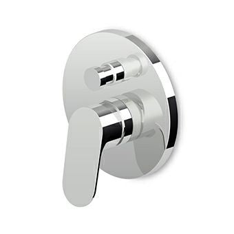 ZUCCHETTI NIKKO MIX MONOCOMANDO VASCA/DOCCIA 2 VIE INCASSO CON DEVIATORE