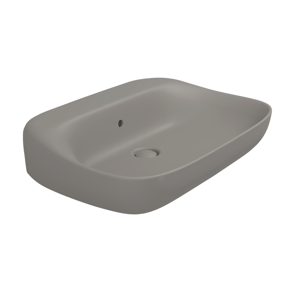 FLAMINIA FLOU 70 LAVABO DA APPOGGIO E PARETE