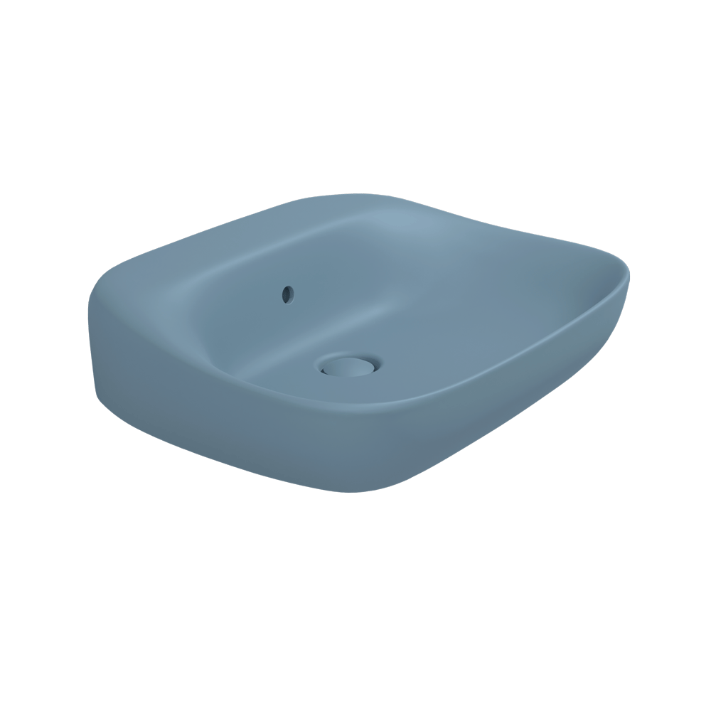 FLAMINIA FLUO 60 LAVABO DA APPOGGIO E PARETE