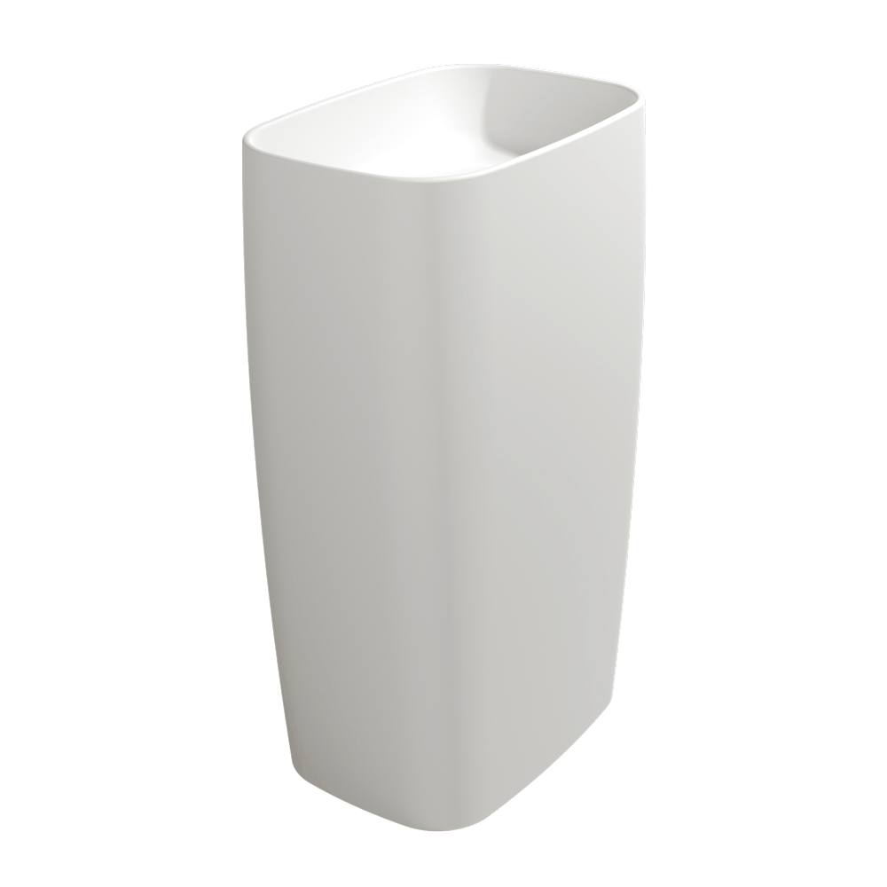 FLAMINIA MONOFLAG LAVABO FREESTANDING A PARETE