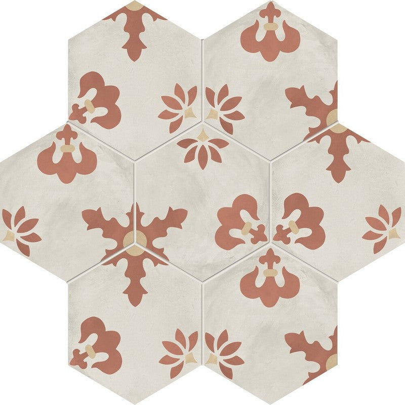 MARCA CORONA TERRA.ART GIGLIO TRAMONTO/CREMA HEXAGON
