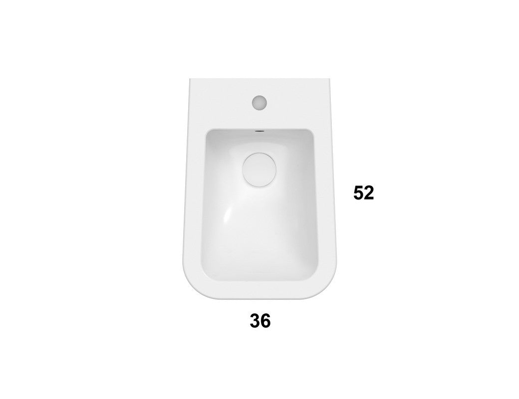 GLOBO STONE WALL-HUNG BIDET