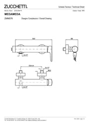ZUCCHETTI MEDAMEDA MIX EXTERNAL SHOWER MIXER