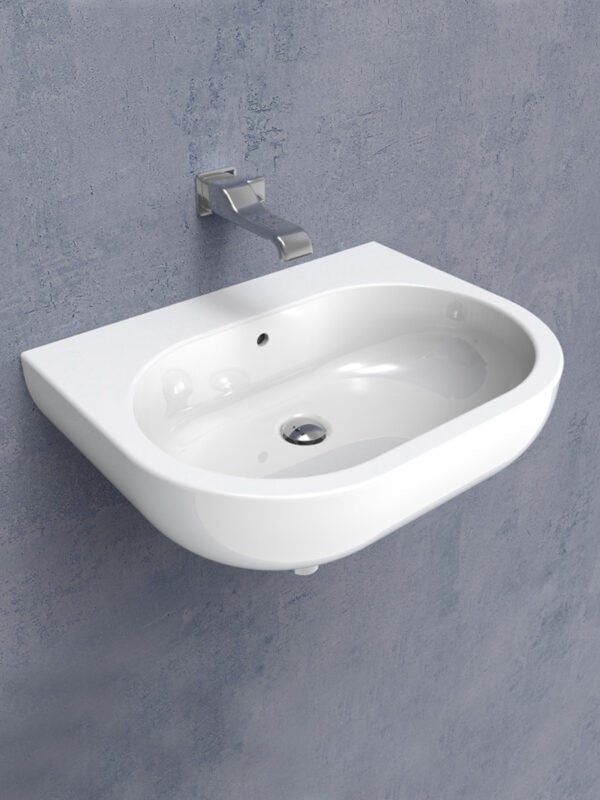 FLAMINIA PASS 62 WALL-MOUNTED COUNTERTOP BASIN
