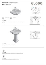 GLOBO PAESTUM WASHBASIN