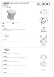 GLOBO PAESTUM CLOSE COUPLED TOILET