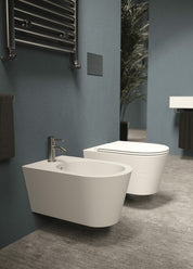 ALICE CERAMICA HIDE ROUND WALL-HUNG TOILET