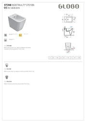 GLOBO STONE BIDET A TERRA