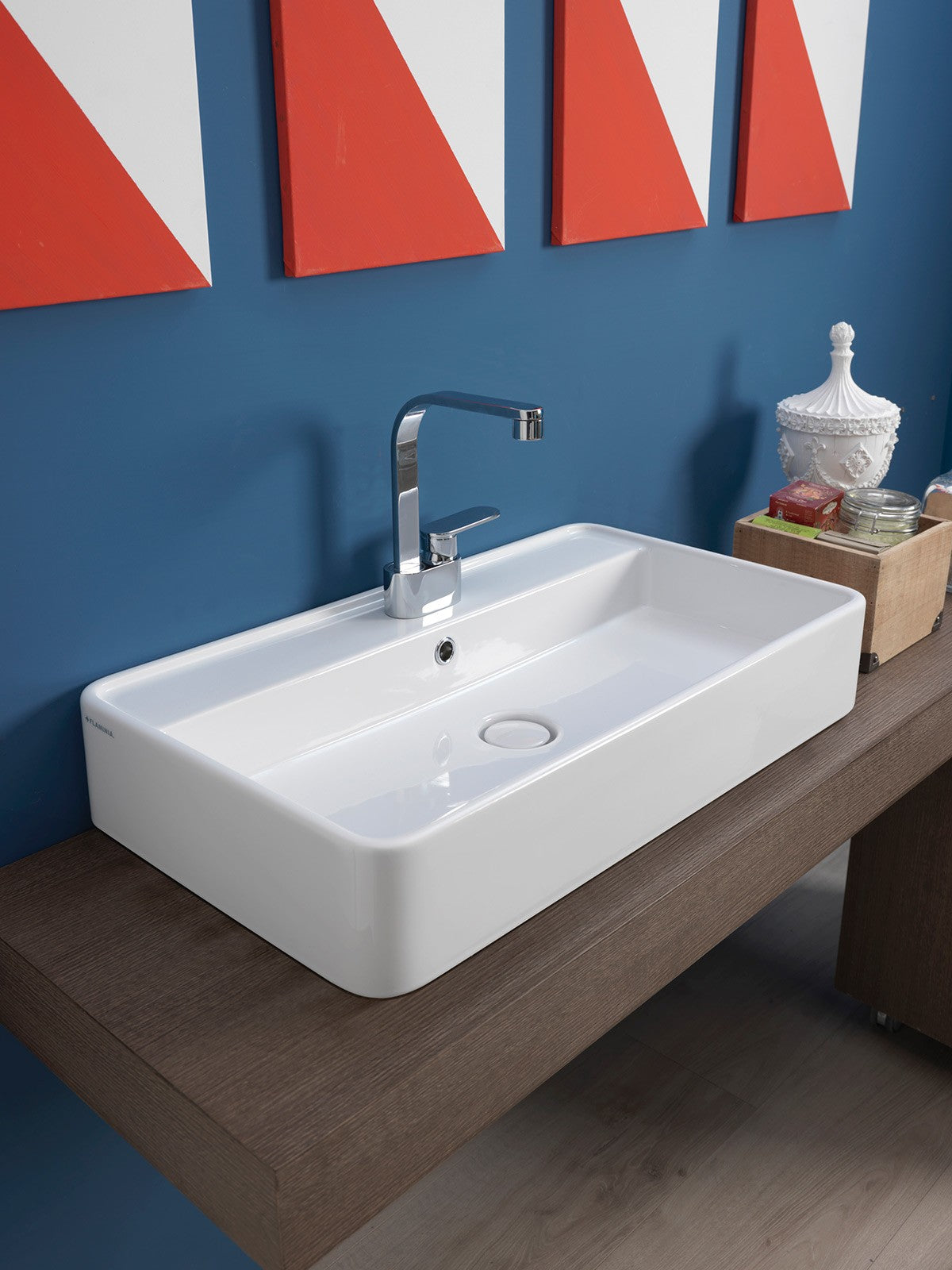 FLAMINIA MINIWASH 75 COUNTERTOP BASIN
