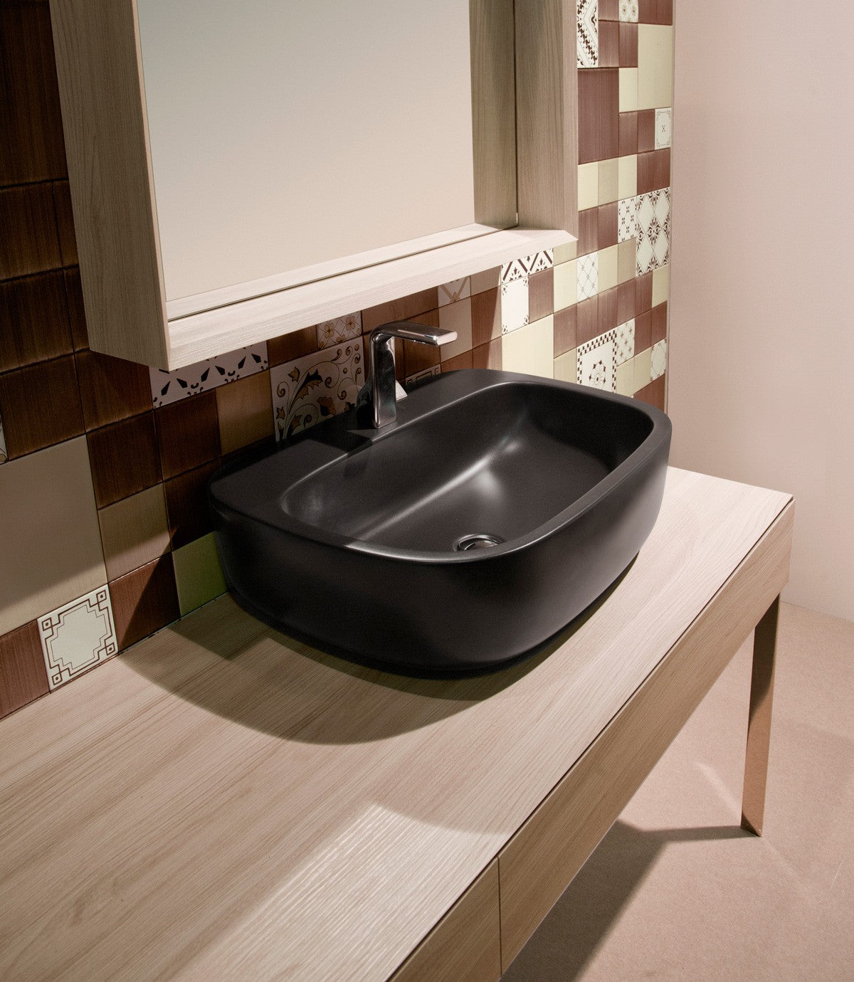 FLAMINIA MONÒ 64 LAVABO DA APPOGGIO-PARETE