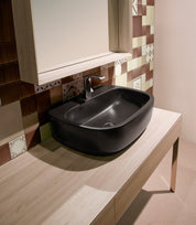 FLAMINIA MONÒ 64 LAVABO DA APPOGGIO-PARETE