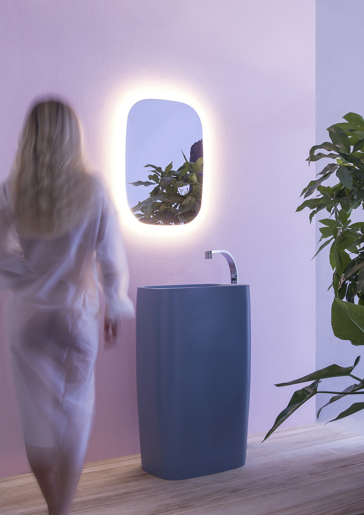 FLAMINIA MONOFLAG FREESTANDING BASIN
