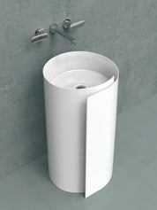 FLAMINIA MONOROLL WALL-MOUNTED FREESTANDING WASHBASIN