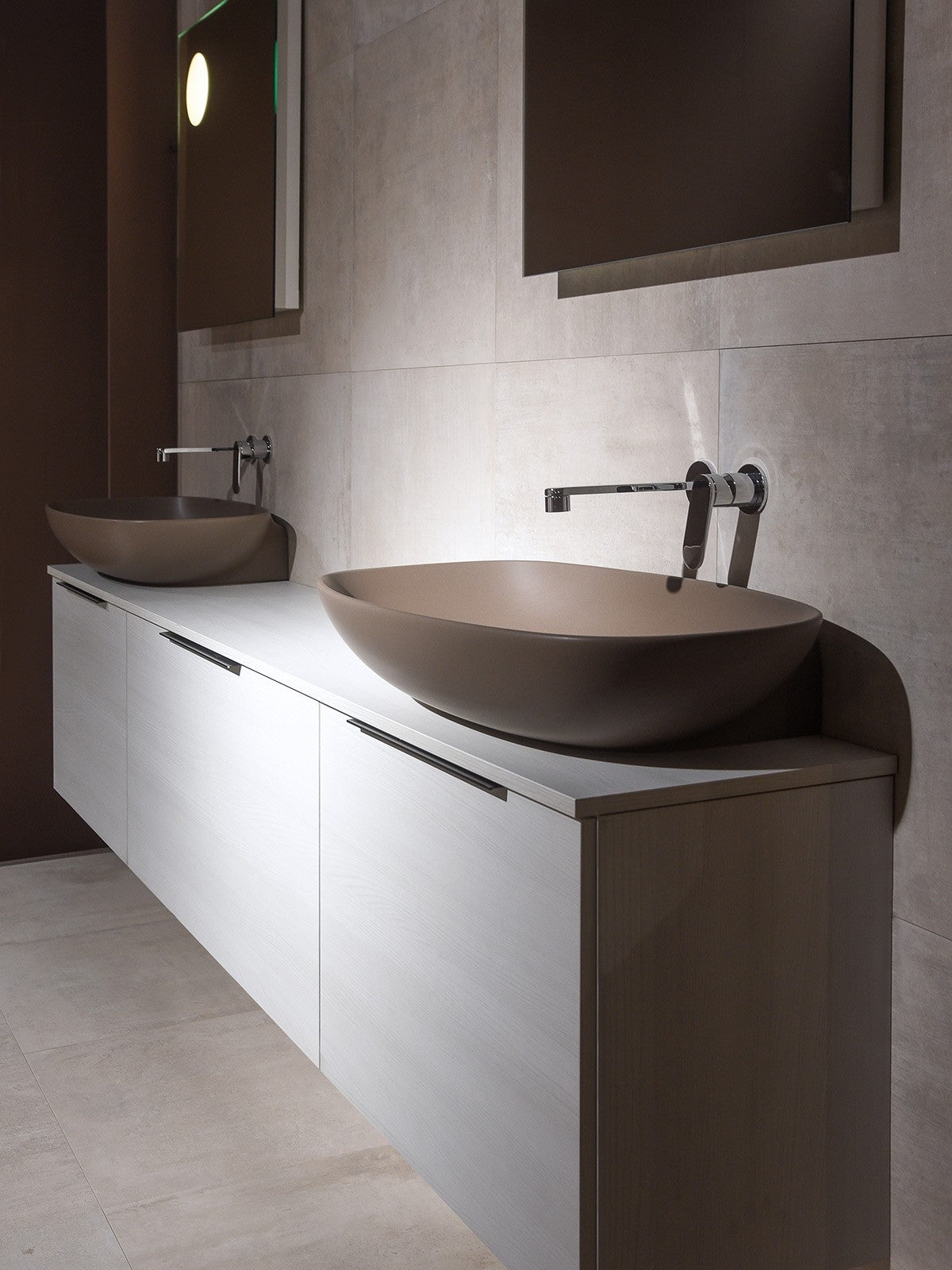 FLAMINIA NUDASLIM 75 LAVABO DA APPOGGIO-SOSPESO