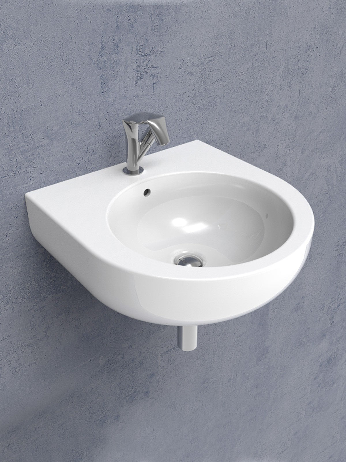 FLAMINIA PASS 50 COUNTERTOP-WALL MOUNTED BASIN