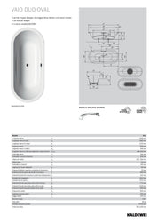 KALDEWEI VAIO DUO OVAL