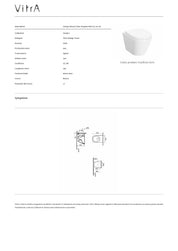 VITRA VASO SOSPESO INTEGRA ROUND