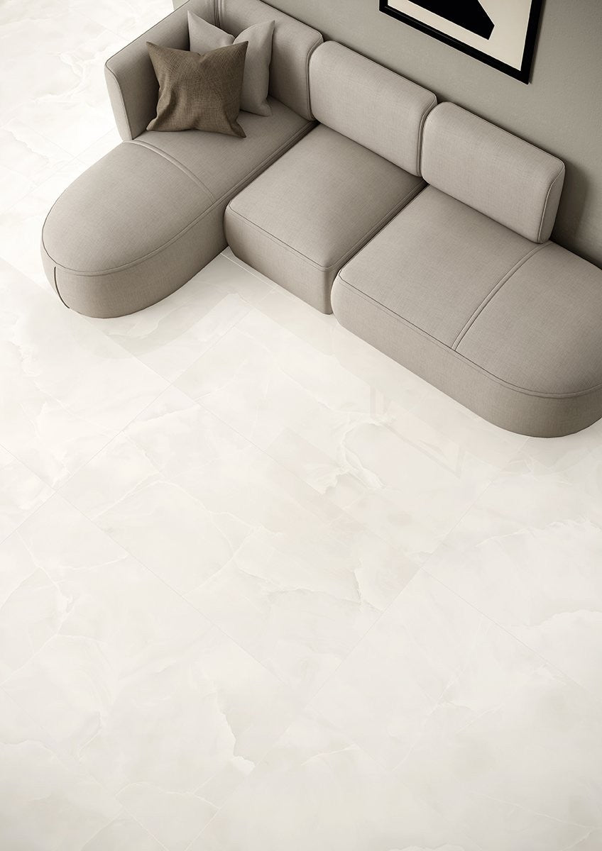 MARCA CORONA GRES PORCELLANATO FOYER PURE REFLEX