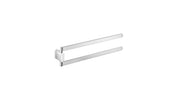 INDA MITO SWIVEL DOUBLE TOWEL RAIL